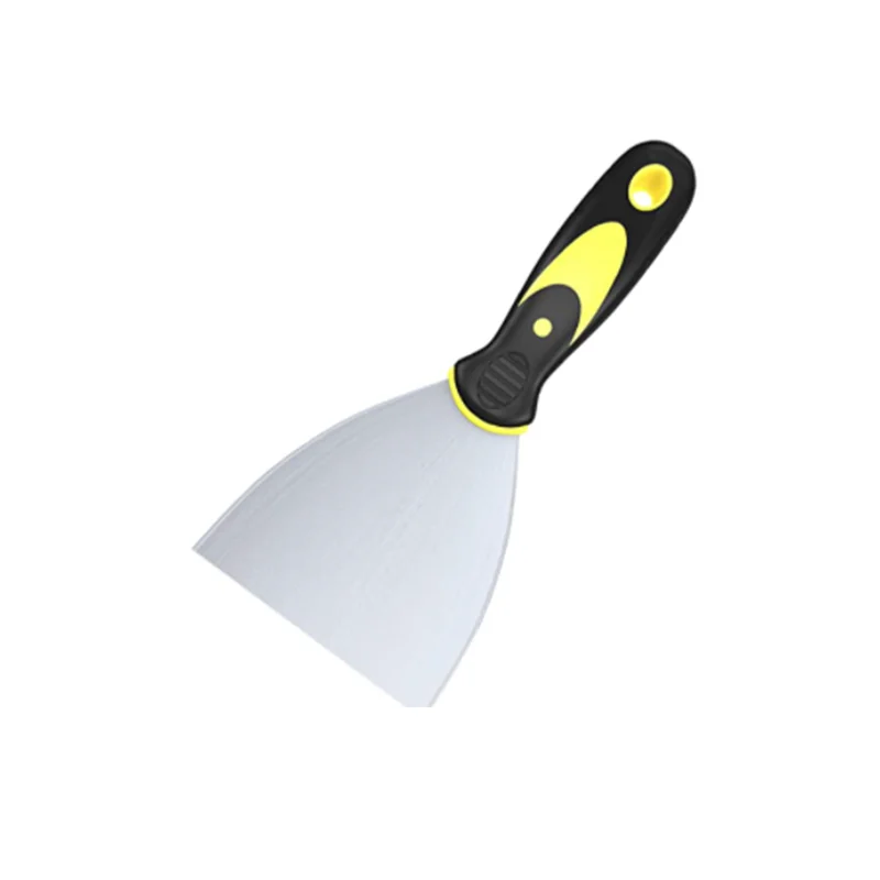 Factory supply Stainless Steel drywall scraper set with blue handle