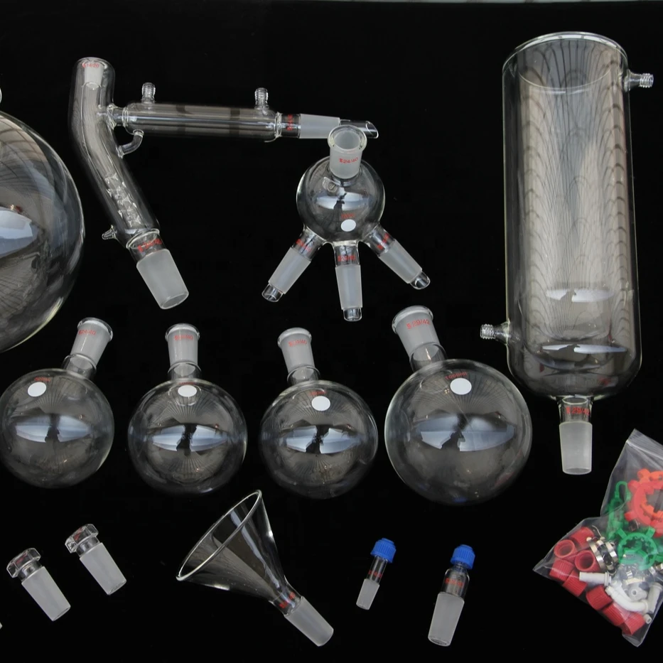 Sraylab Glass Short Path Distillation kits 5L  Joint 29/42 Lab Glassware kit