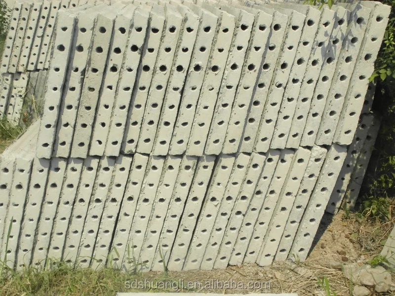 Precast Concrete Hollow Core Slab road block making machine