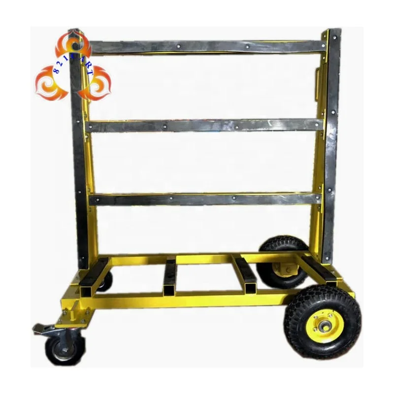 Load Capacity Heavy Duty  Glass Drywall Sheet Cart Transportation Moving Dolly