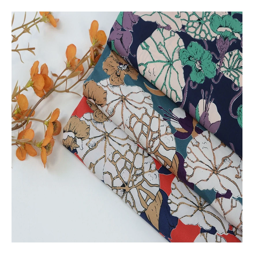 New Arrival whole sale 2022 new digital tana Printed 100 Cotton Fabric Prices lawn for dress