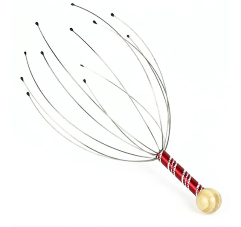Scalp Massager Handheld Claw Head Massager Scalp Massager Tool With Steel Balls for Relaxation