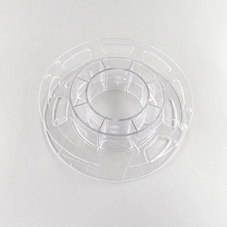 
screen printing material plastic spool for winding 3d printer filament pla filament 