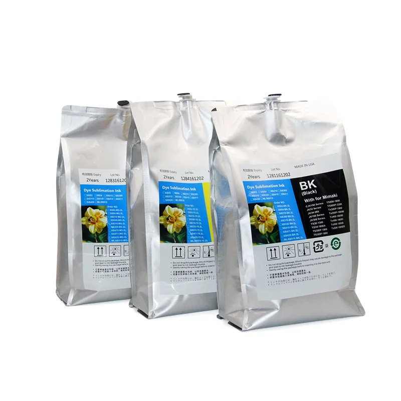 Lowest Price for Mimaki Sublimation Ink Bag 2L For SB53 SB54 SB210 SB300 SB310 SB320 SB410 SB411 SB420 MLSB510 SB610