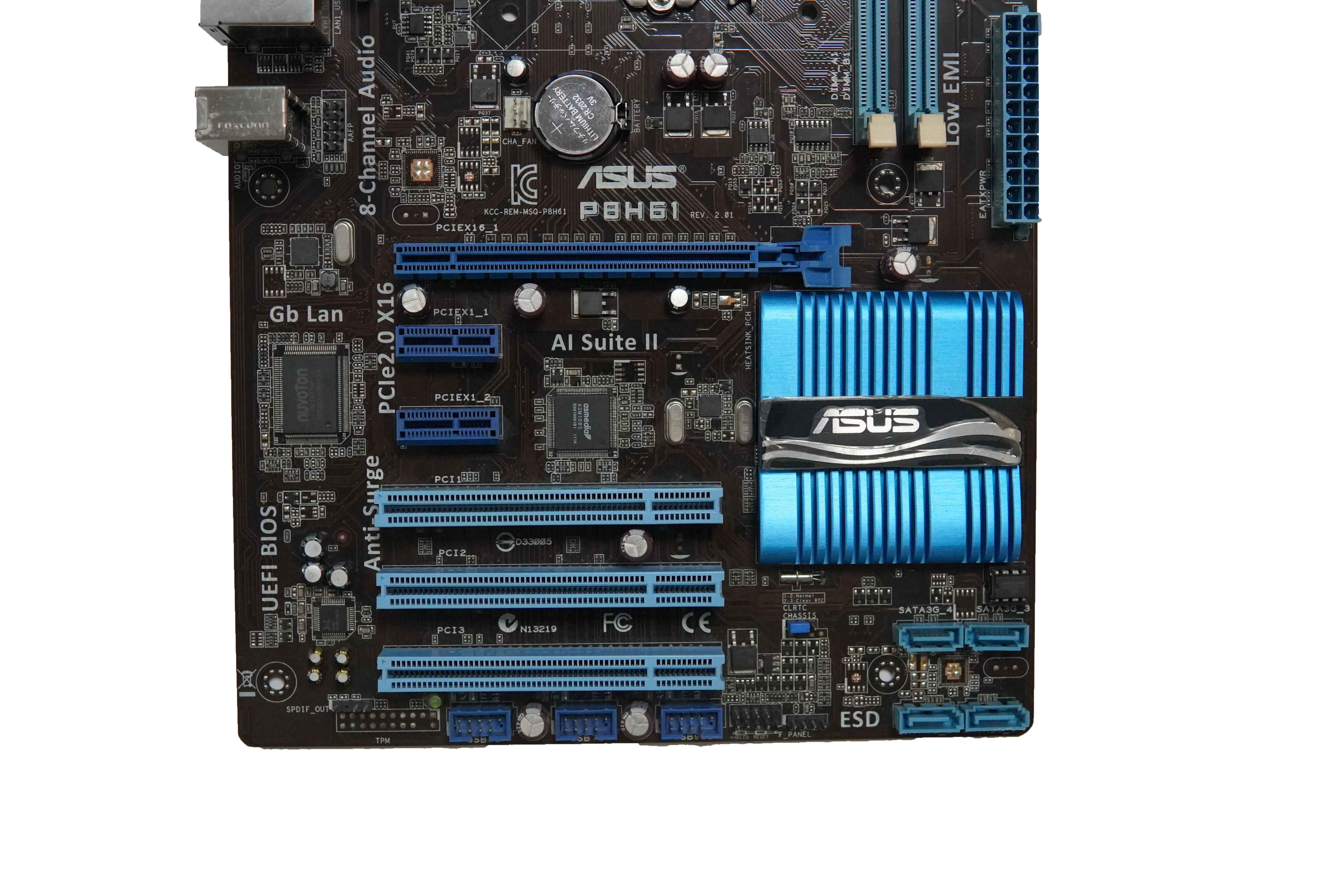 Brand NEW For ASUS P8H61 Desktop motherboard supports DDR3 LGA 1155 16GB