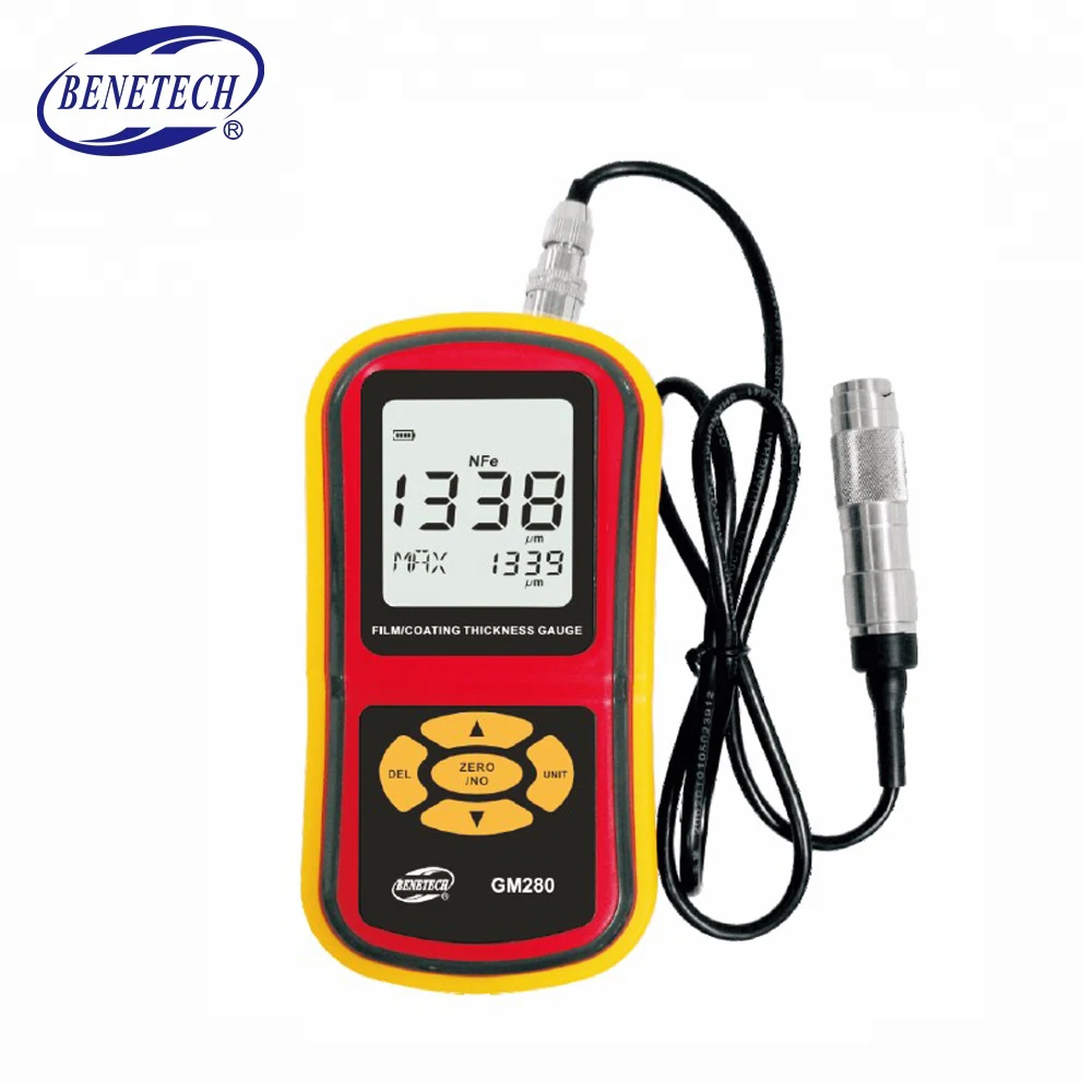 Полное сертификаты толщиномер/цинковое покрытие толщиной тестер
