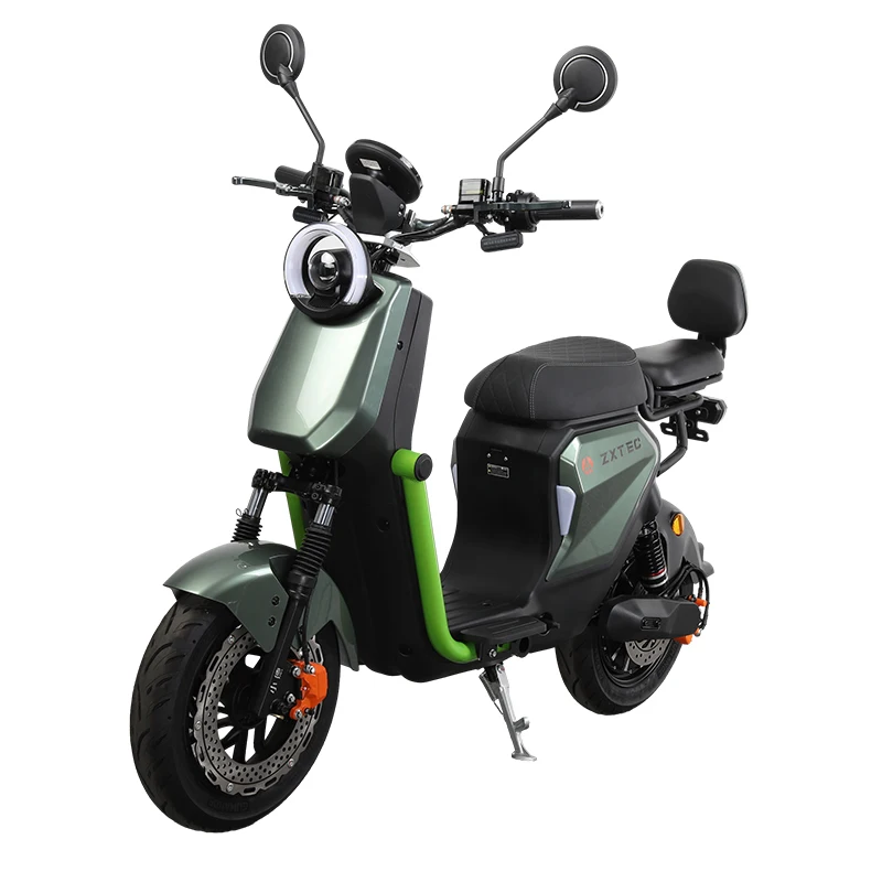 Fashionable and minimalist electric scooter 800w 48v light electric moped adult electric motorcycle