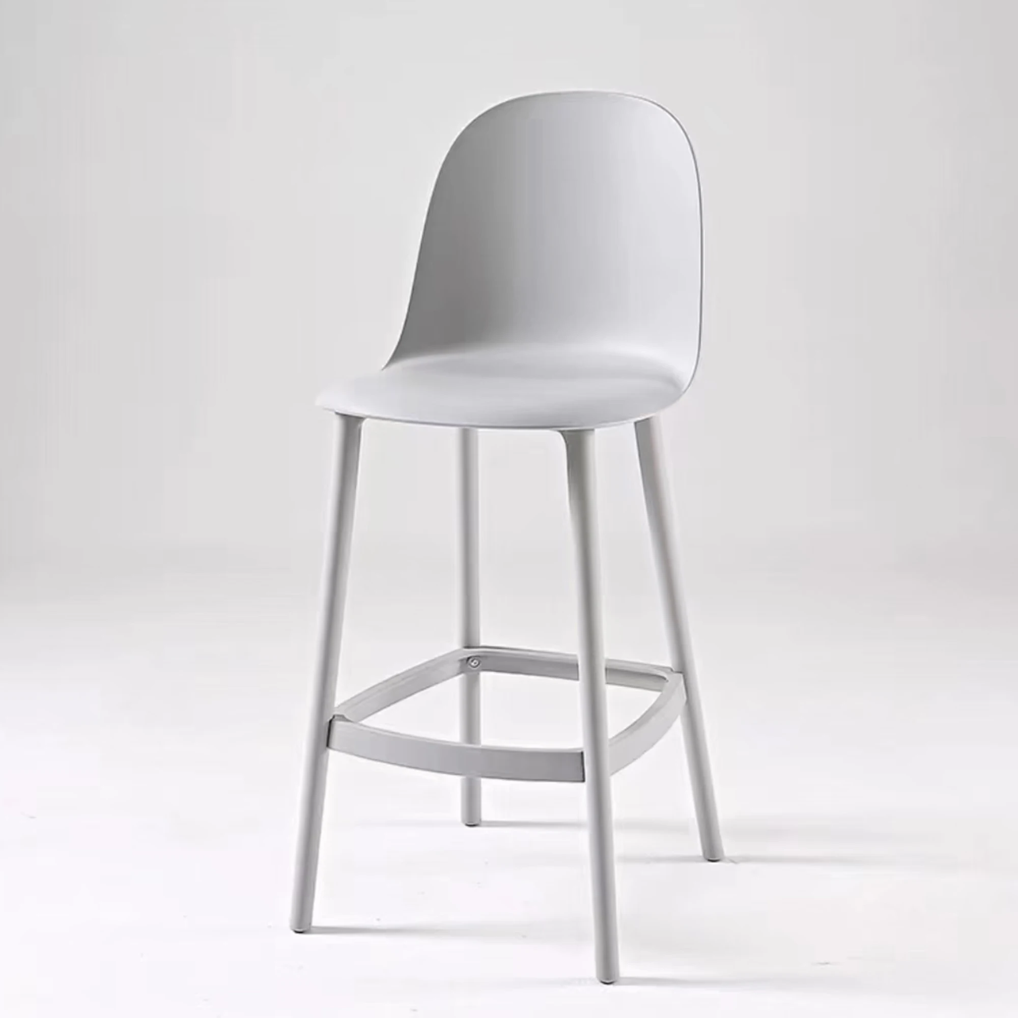 Restaurant Bar Stool Bistro Chair Sillons bar Chair Stool Base Metal Modern Chair
