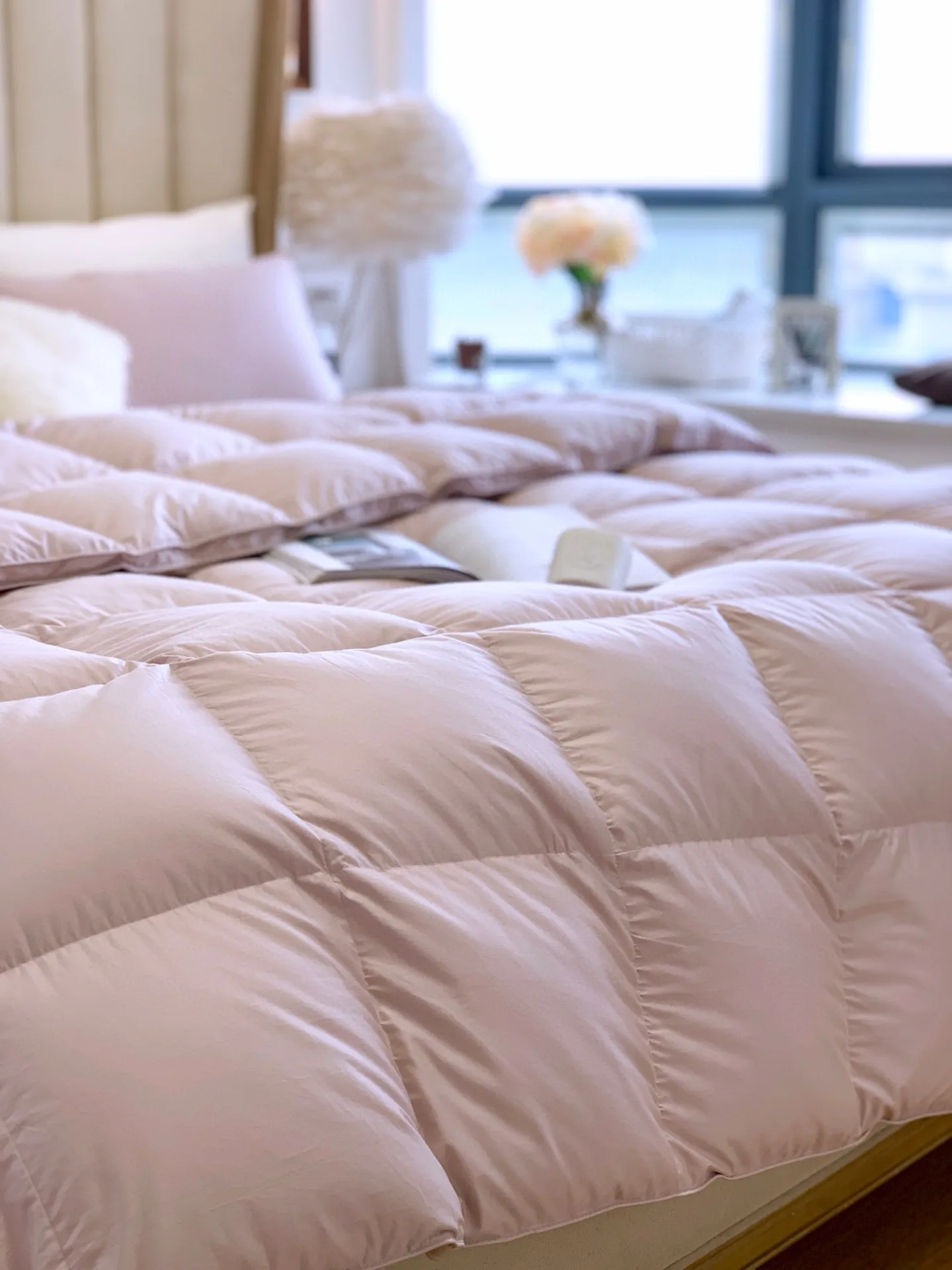 Duvet,Hotel Quilt,Five-star hotel 95 white goose down quilt core high-end 100 cotton warm down quilt spring and autumn quilt