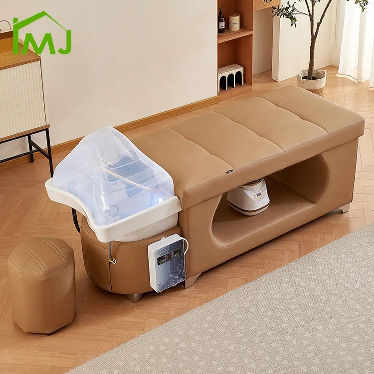 Custom beauty salon hair washing bed thai massage head spa shampoo bed