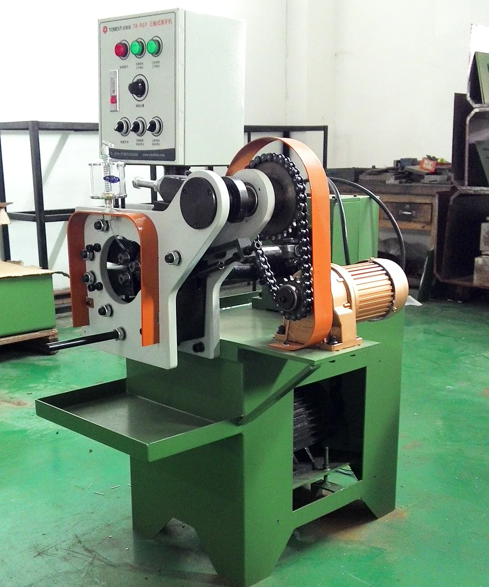 TOBEST pipe tube nipple fitting fasteners fasteners making machine making machine thread rolling machine
