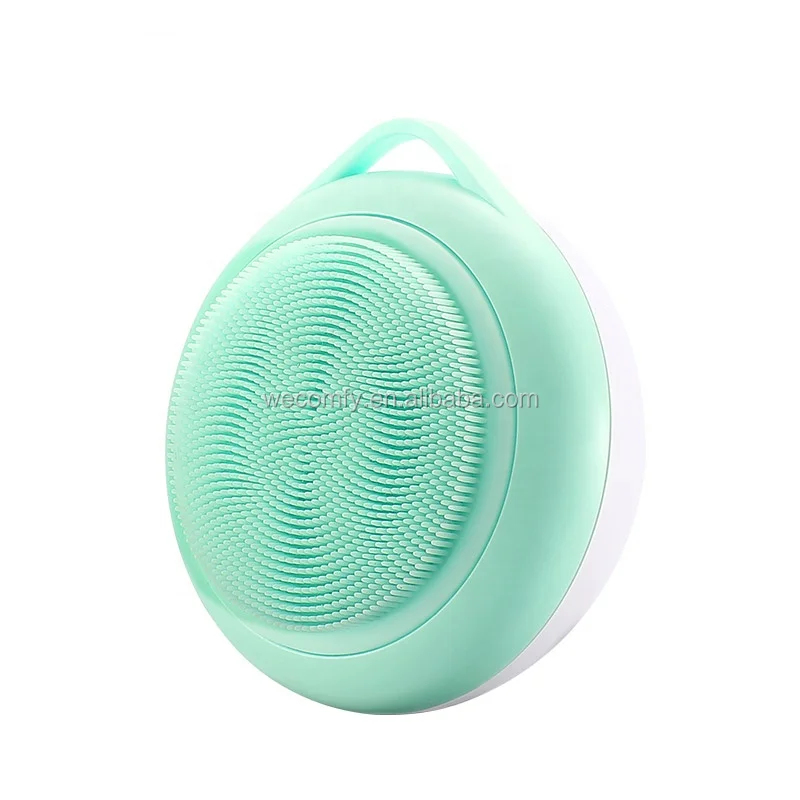 new shape electric  sonic silicone  facial brush  cleansing tool facial device electric brush  M-1010