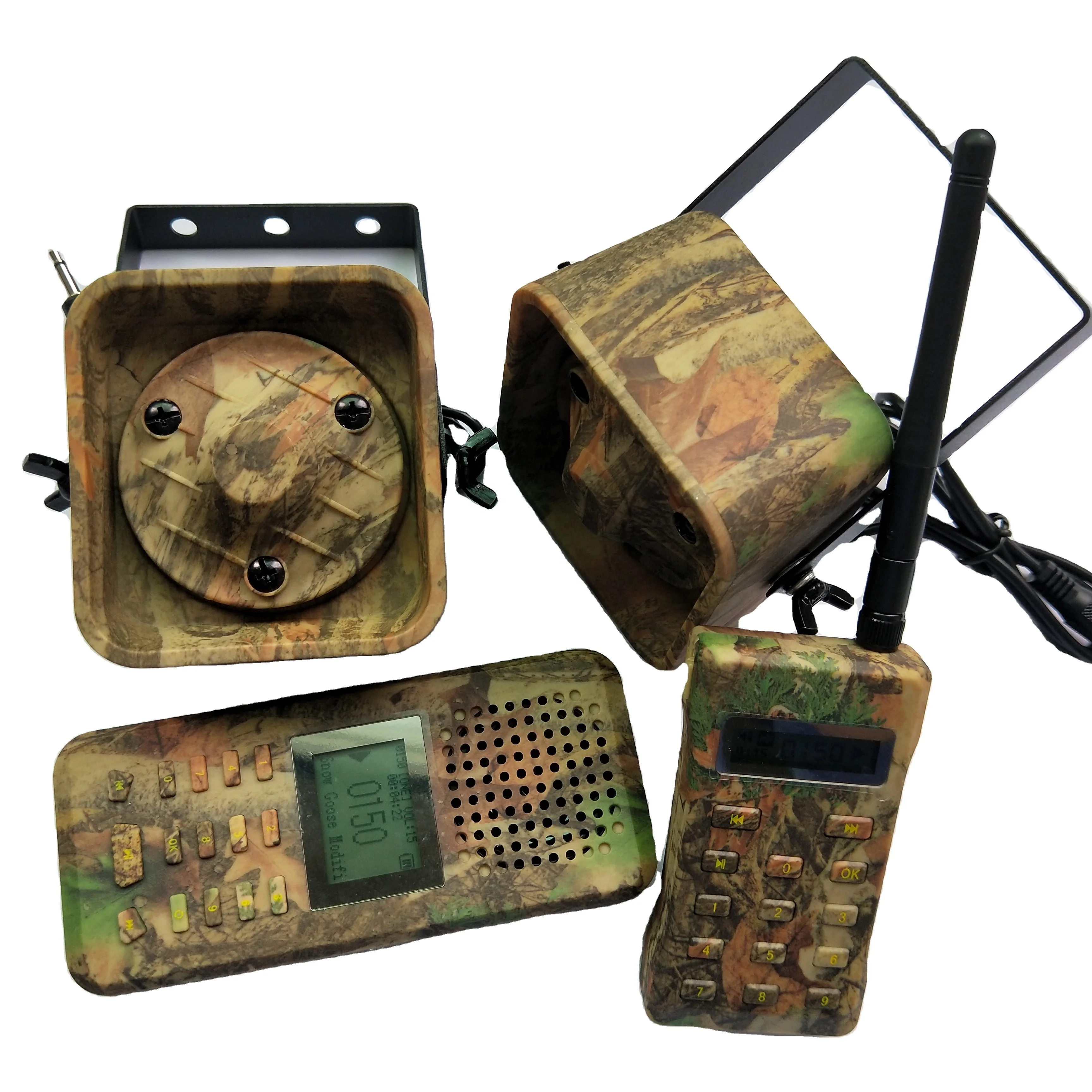 2020 high quality plastic bird decoy hunting brid caller bk1519b with 300-500m remote