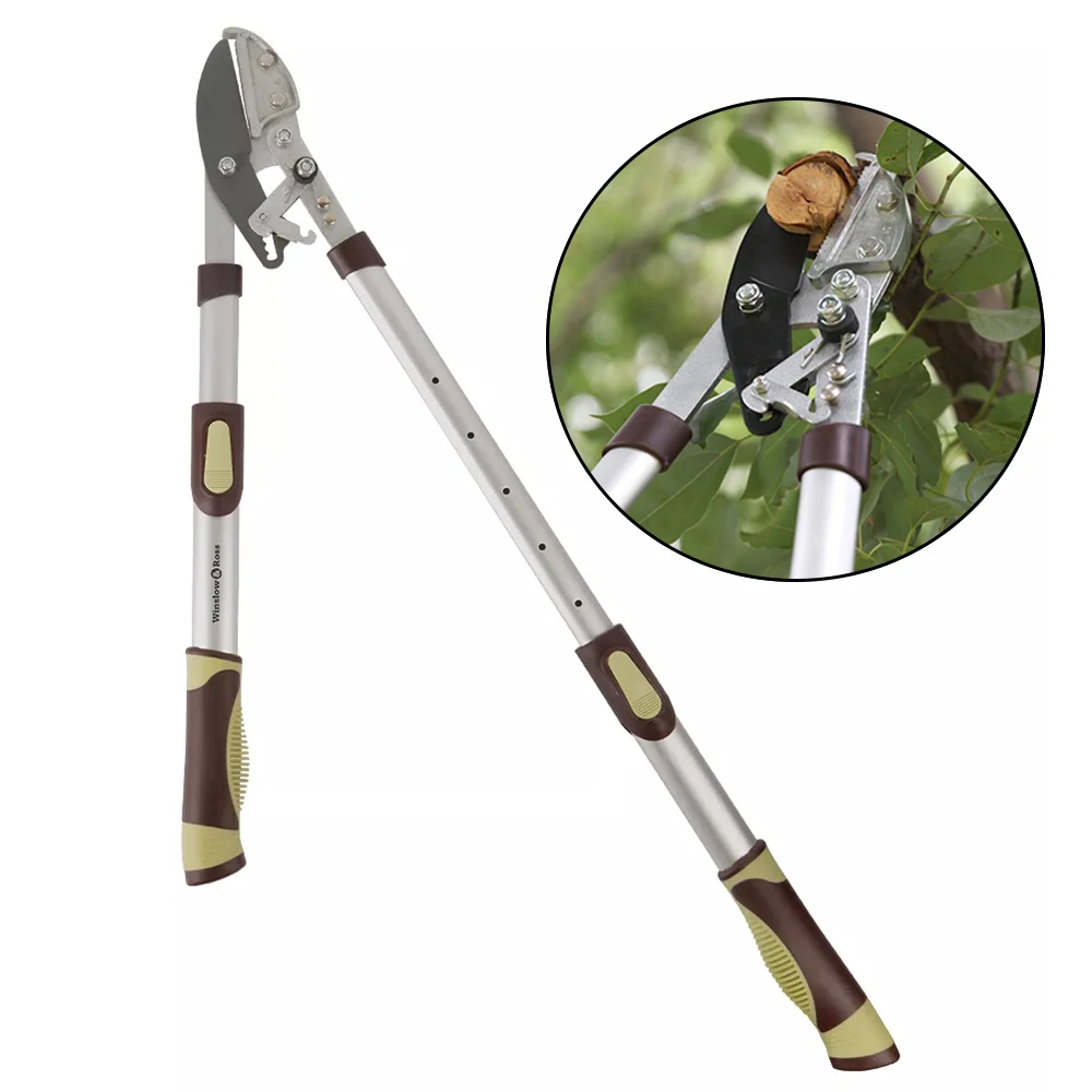 Winslow & Ross Oval aluminum telescopic handle lopper long handle pruner sharp anvil type blade lopper