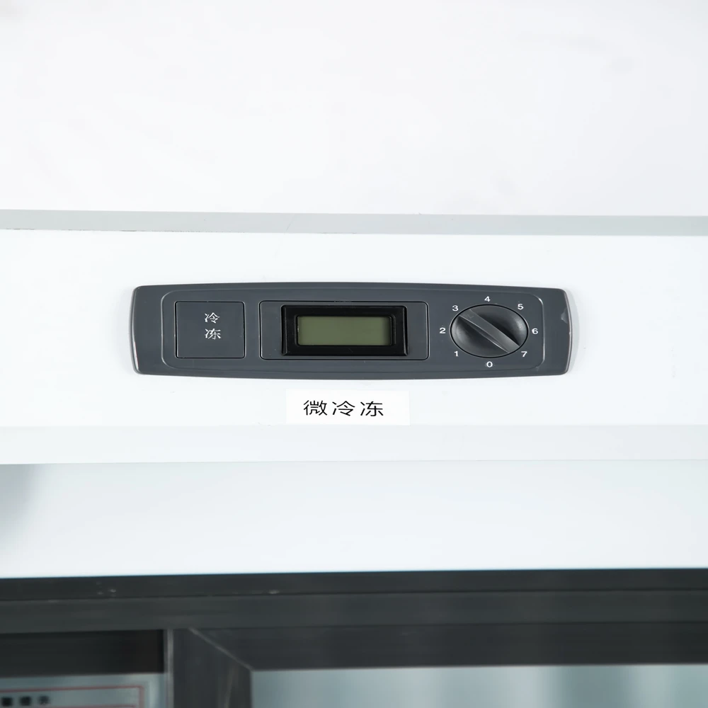 Display fridge glass door for vegetable and fruit preservation