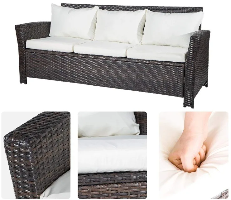 new style metal furniture aluminum garden sofa set patio outdoor  furniture