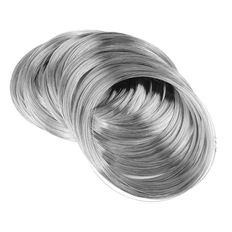 AISI 316L Stainless Steel Wire 3mm Soft Condition Bright Gold Stainless Steel Wire 21 Gauge