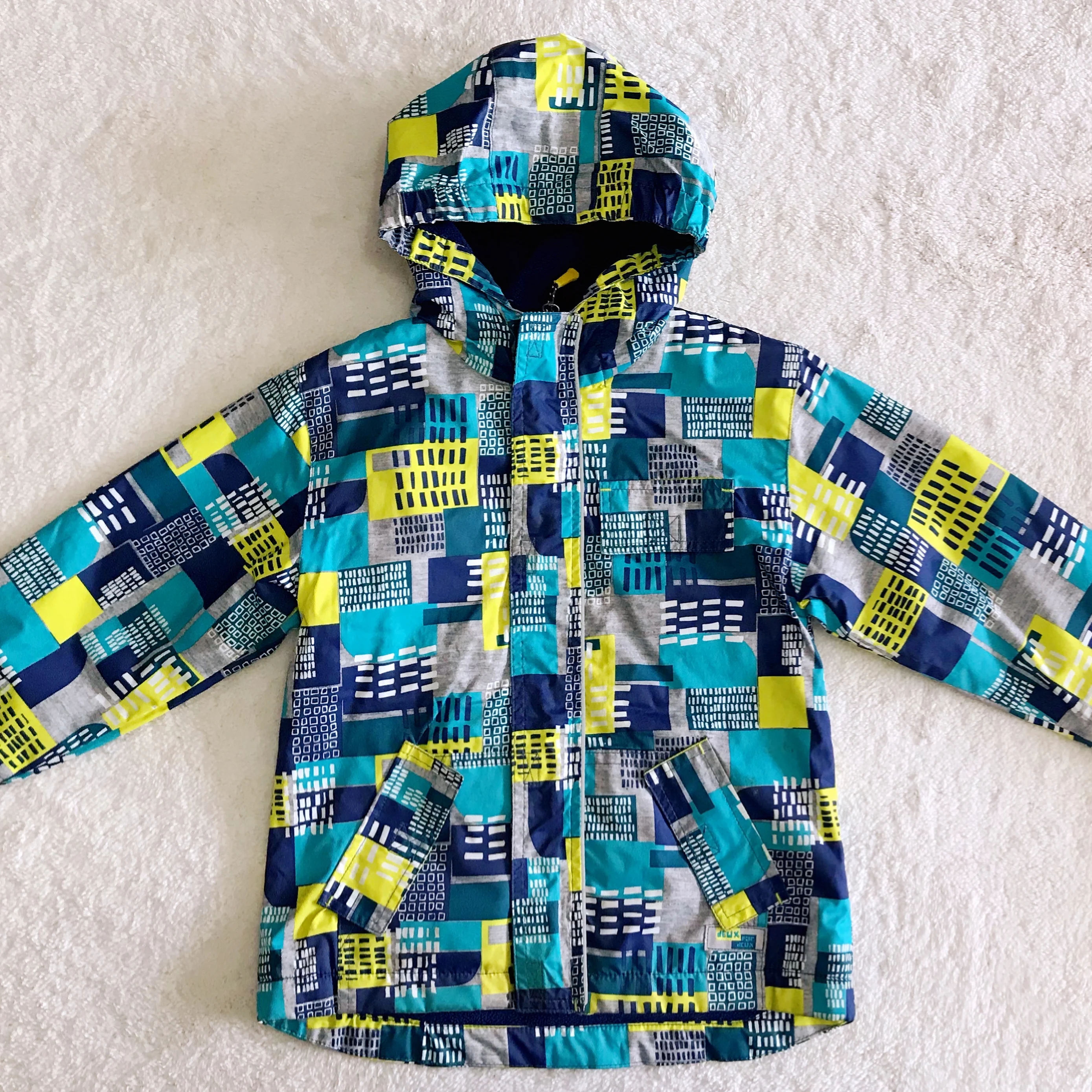 
vintage ski suit KIDS winter coat mountain ski jacket snow cross country retro boys snowsuit 
