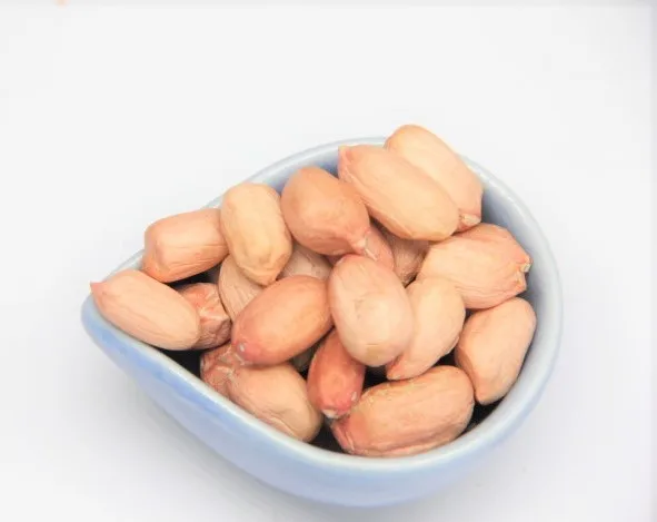 
 Арахис оптом, ядра арахиса, сыпучая красная кожа  