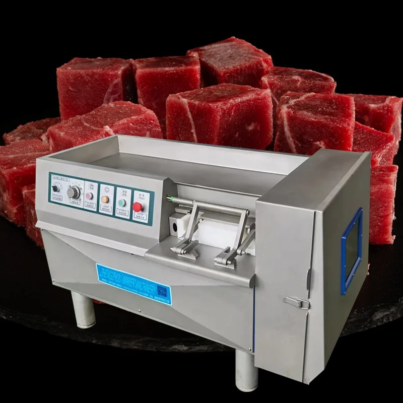 commercial automatic 3-30mm meat cut cutting machine/Beef lamb pork strips slice cube cutter dicer slicer maker machine