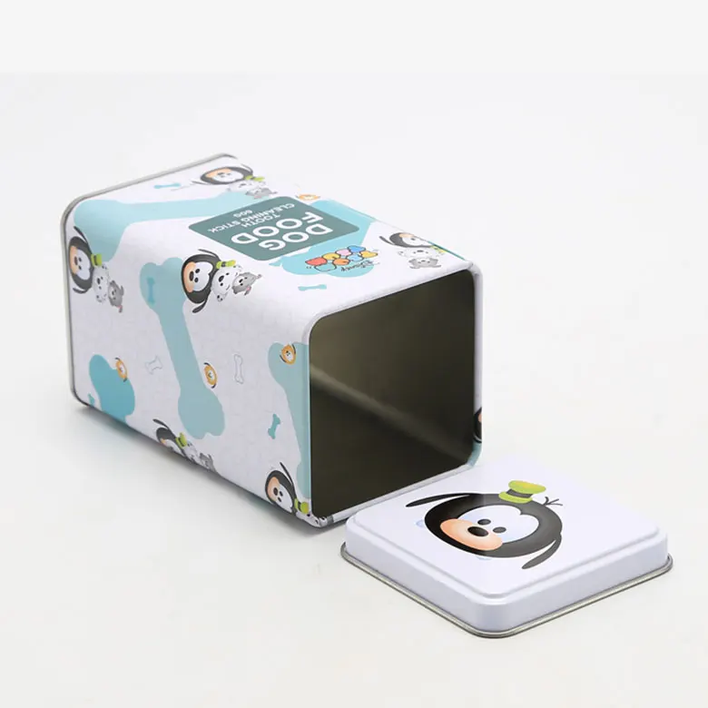 Custom Luxury Dog Food Tin Box Packaging With High Quality Manufacture From China