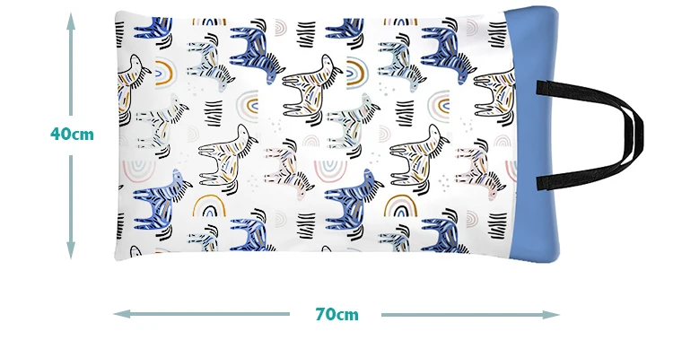 kid eco friendly custom printed large waterproof breathable baby plain swimming nappy pouch zipper dry wet bag sets