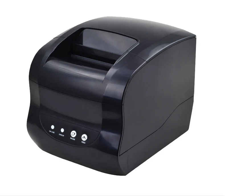 Xprinter XP-365B 20-80 мм настольный компьютер этикетки штрих-кода принтер тепловой квитанция-принтер