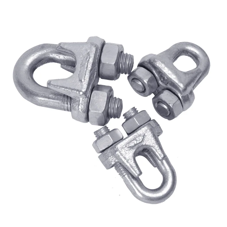 
2021 China High Quality Stainless Steel Rope Clamp 