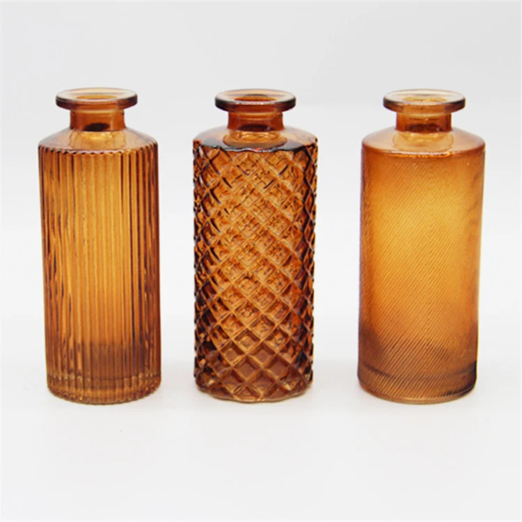 terrarium glass vase with  home decoration  colour acrylic vase  for home decor vase