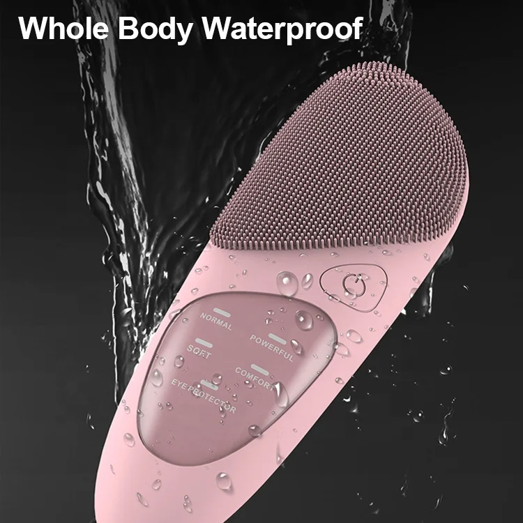 Professional OEM&ODM Manufacturer Skin Silicone Exfoliating Facial Brush Rechargeable Face Cleansing Brush Face Cleaning Brush