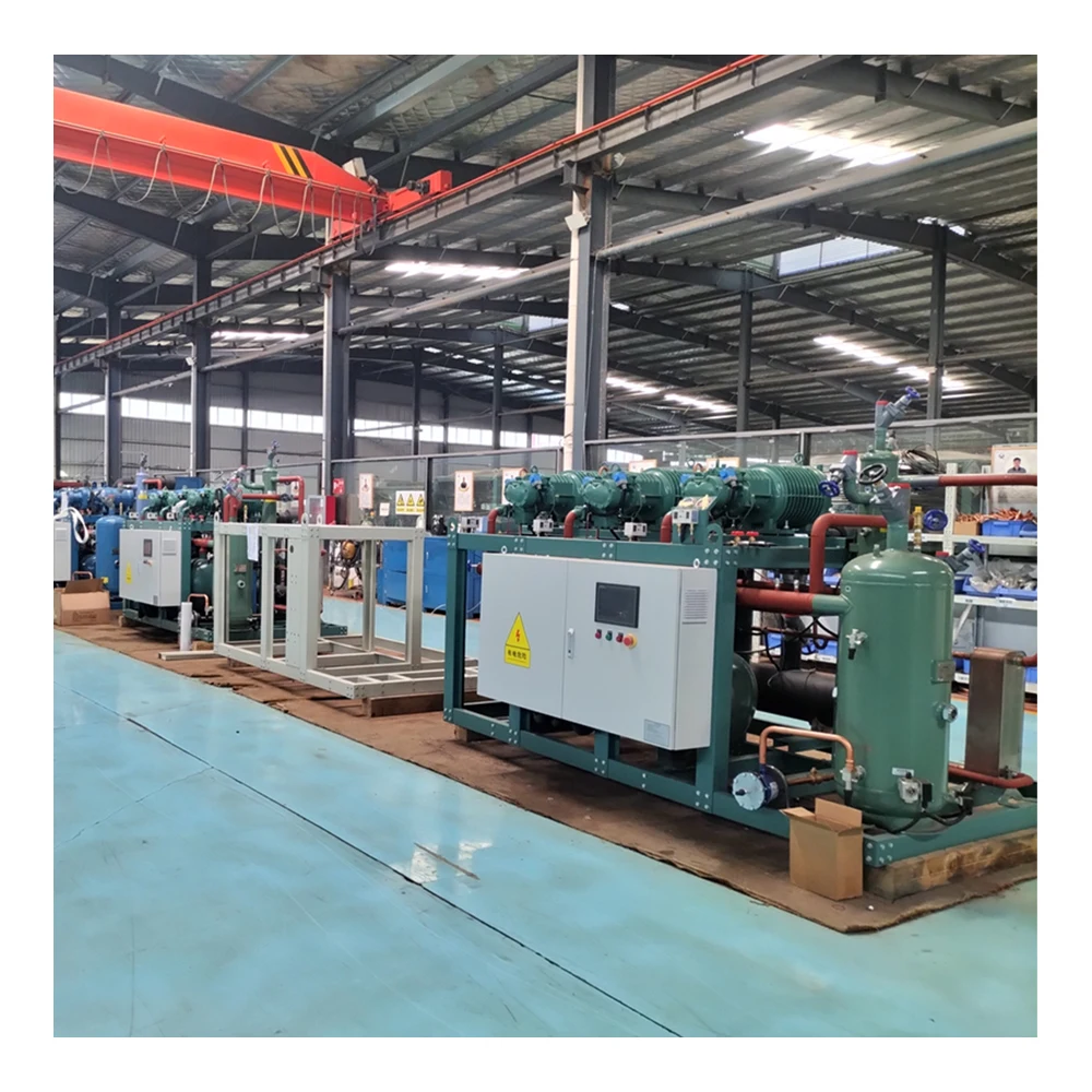 screw compressor air cooled condensing unit for vegetable cold storage room