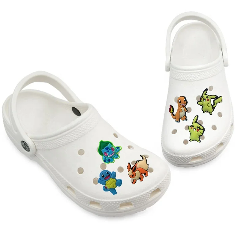 Wholesale PVC shoe charms Custom designer for clog sandals and bracelet gifts