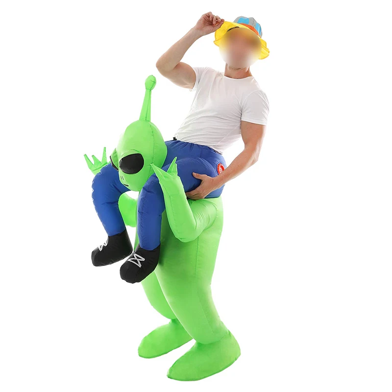 Price Hot Sales  Inflatable Alien Costume Halloween Cosplay Adult Size Costumes Holiday Party Decoration  for Adults