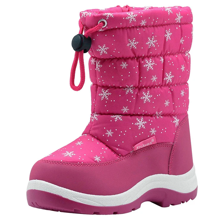 
China Supply Girls Winter Warm Outdoor Snow Boots Ankle Shoe For Kids 