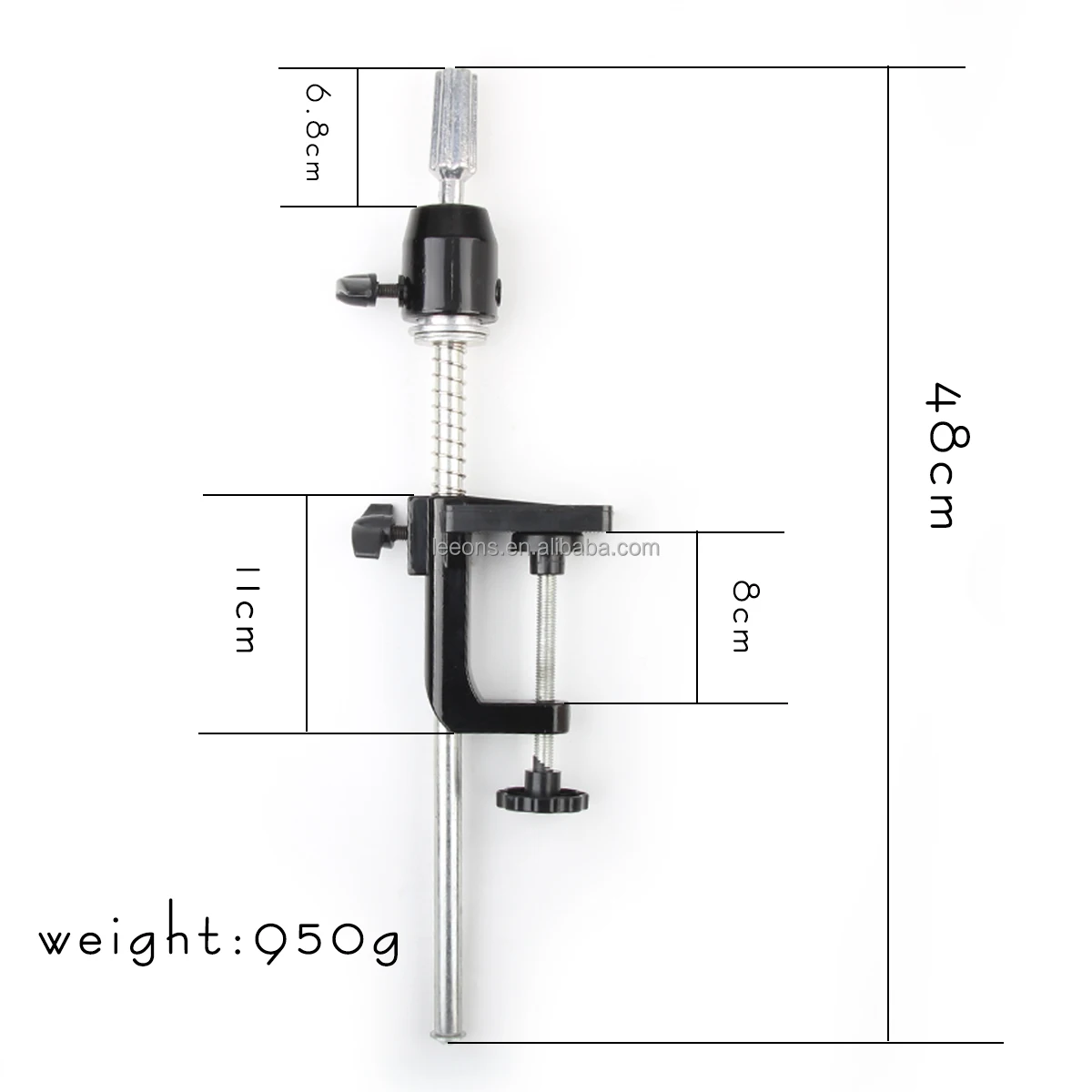 Leeons Factory Price Professional Salon Training Mannequin Stand Tripod Holder For Mannequin Head Making Wigs