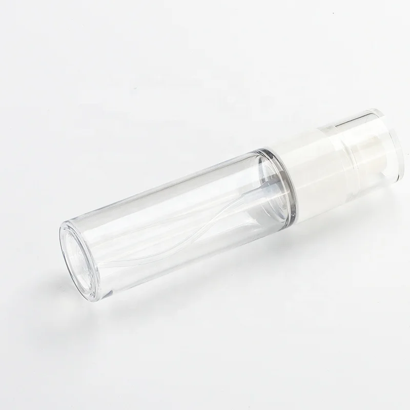 Plastic food grade alcohol perfume 25ml 30ml 40ml small container fine mist empty transparent clear mini spray bottle design