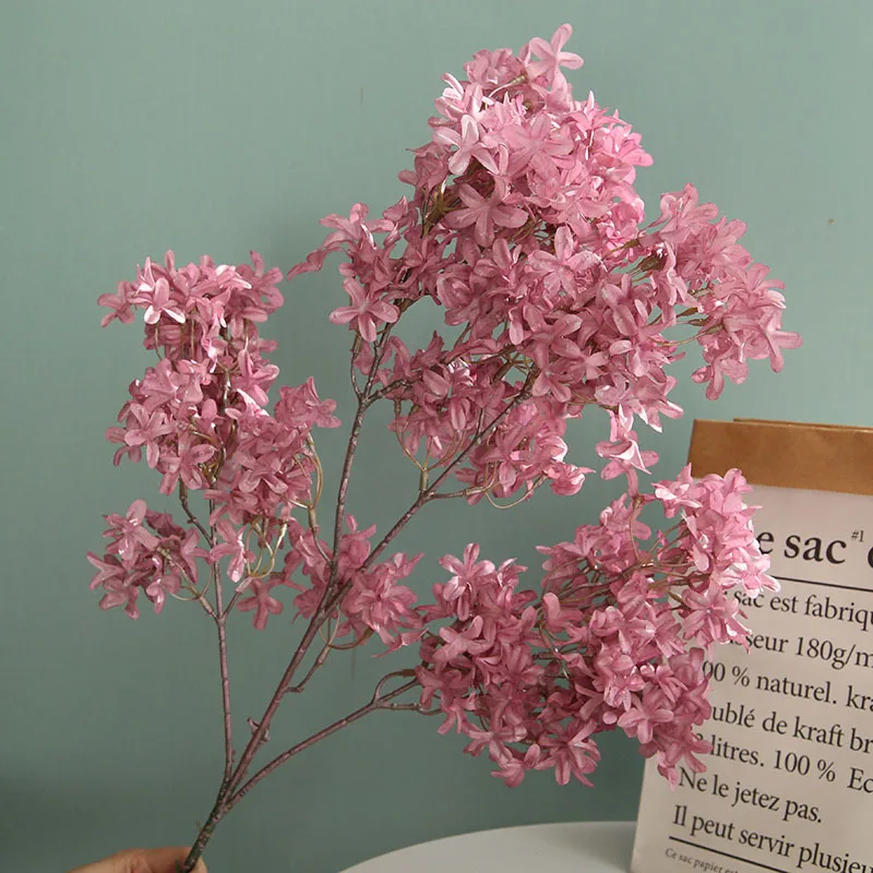 China supplier artificial white color wedding sakura for cherry blossom tree