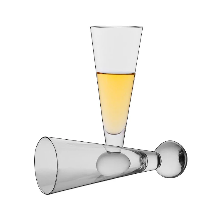 MEIZHILI Wholesale Black Gift Box Drinking Glass Tulip Bucket Tumbler Verre Stemless Crystal Beer Wine Champagne Flute Glasses