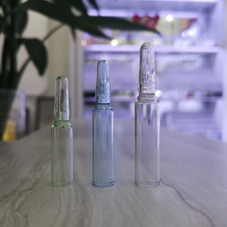 1.5ml 2ml 3ml Clear Amber White Pp Skin Whitening Ampoule Vial Empty Serum Small Container