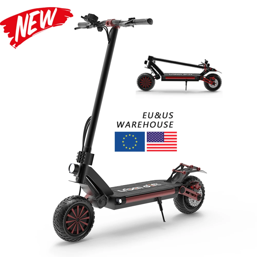 US Warehouse Off-road electric scooter in Stock Dual motor 800w 52V City brake Special Offer 1600w output Electric Scooter