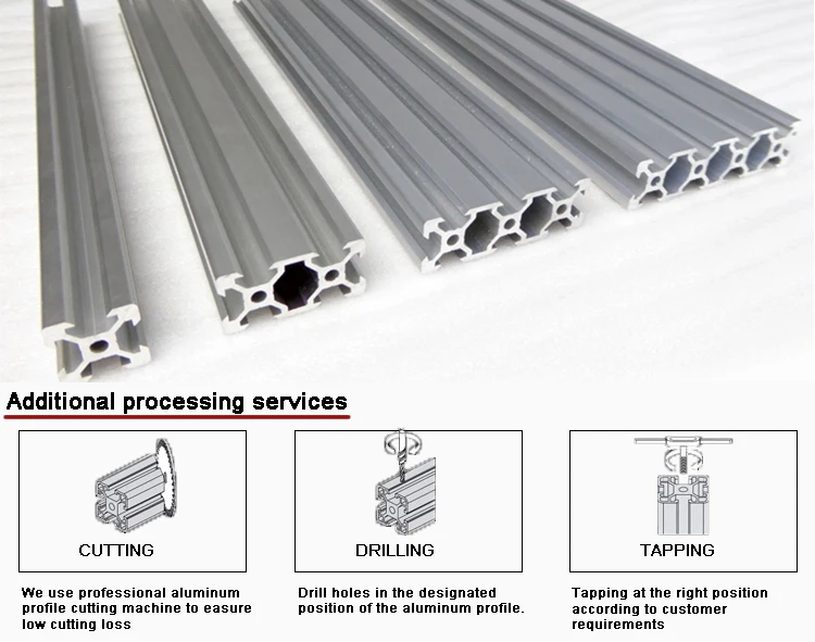 2020 Aluminium Profile Blac Black Components Connectors Joint Aluminum Extrusion T Slot Hings 2 Meter Kit Tbar Angle Bracket