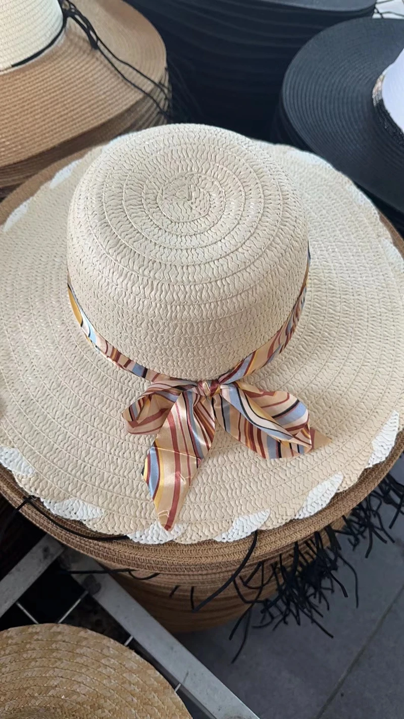 Outdoor Beach Travel floppy hats for women shopping camping floppy big wide brim bucket hat