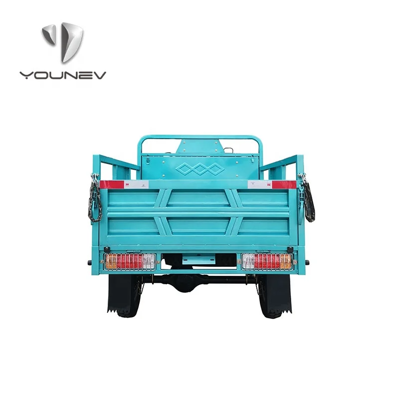 YOUNEV gasoline cargo tricycle 175cc heavy load 3 wheel motorcycle for adult