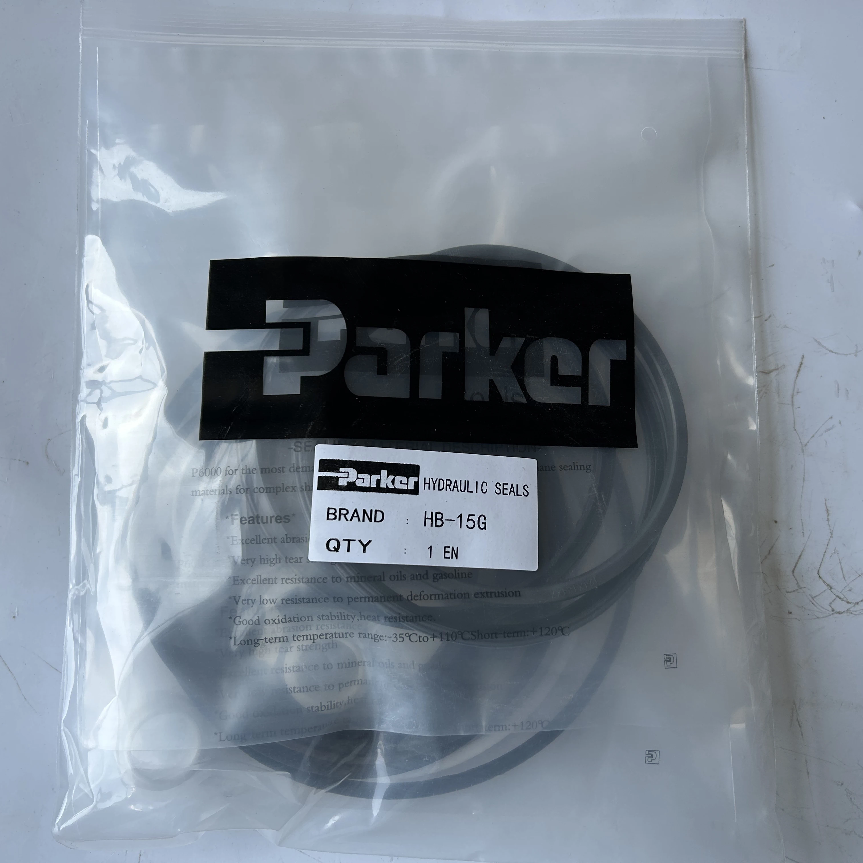 HB15G hydraulic rock breaker repair kits seal kits