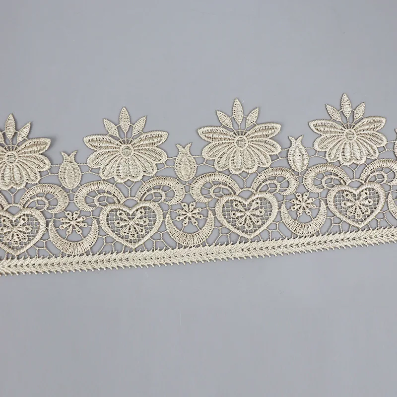 Source lace factory 11CM wide lace curtain home textile fabric accessories water-soluble lace