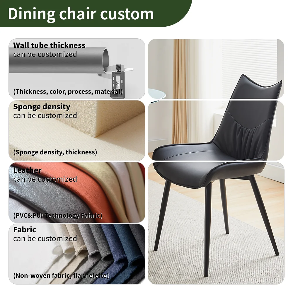 Kitchen Dining Table Set Tempered Glass Grey Table Top with 4 Chairs