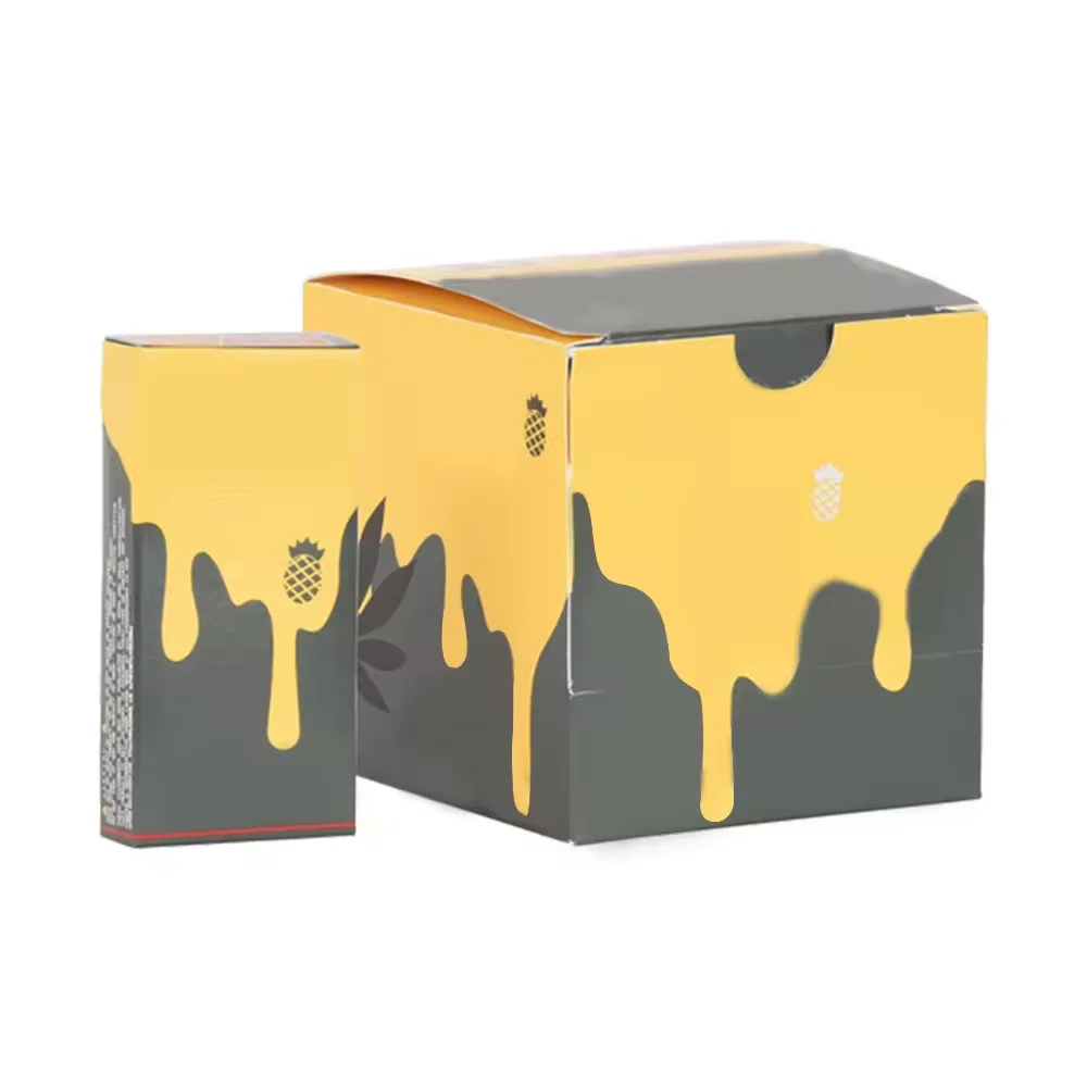 Paper Cardboard Industrial Tobacco Smoking Empty Herbal Display Cigarette Box Packaging