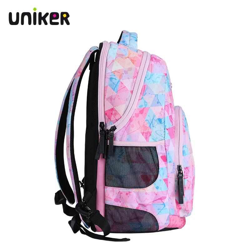 UNIKER индивидуальный 2021 клетчатый рюкзак с Mochilas Dama Pink