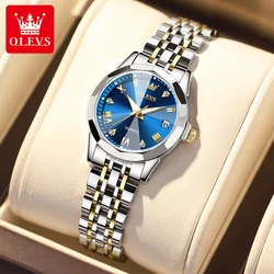 OLEVS 9931 New Watch Rose Gold Women Women Business Quartz Watches Ladies Luxury Female Wrist Watch
