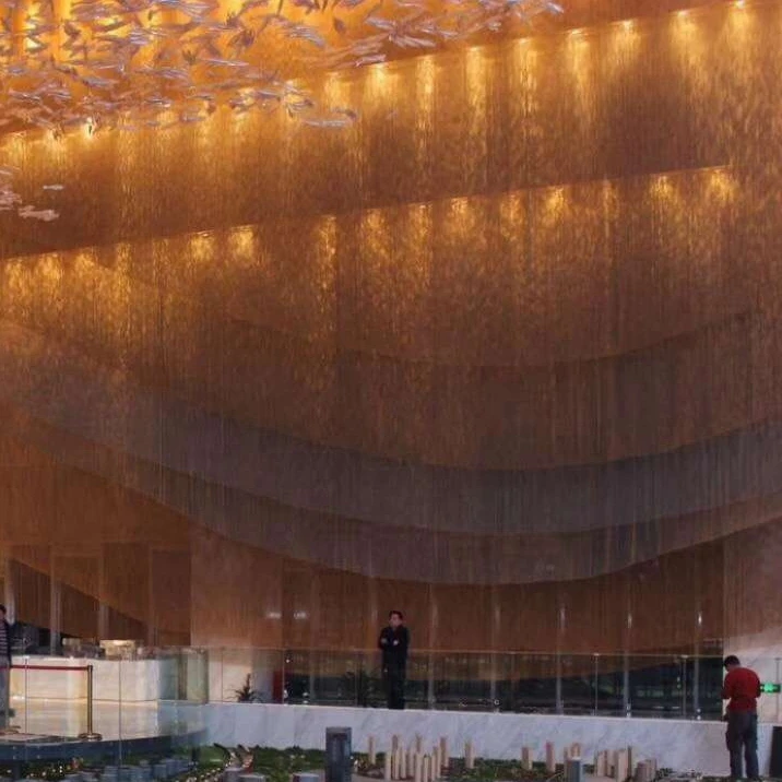 Wholesale restaurant aluminum mesh ceiling decoration